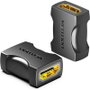 Vention Adaptador HDMI 2.0 4K Hembra a Hembra Negro AIRB0